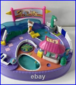 100% Complete 1997 vintage Polly Pocket Pool Party