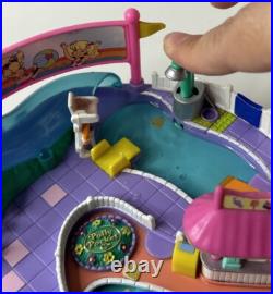 100% Complete 1997 vintage Polly Pocket Pool Party