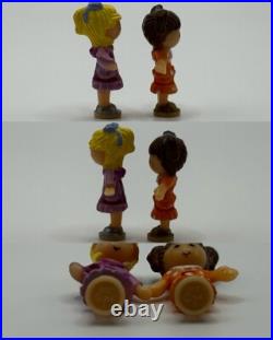 100% Complete VTG 1994 Polly Pocket Birthday Surprise Rare Iridescent Variation