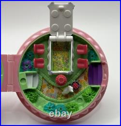 100% Complete VTG 1994 Polly Pocket Birthday Surprise Rare Iridescent Variation