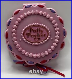 100% Complete VTG 1994 Polly Pocket Birthday Surprise Rare Iridescent Variation