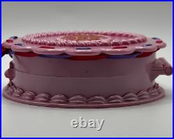 100% Complete VTG 1994 Polly Pocket Birthday Surprise Rare Iridescent Variation