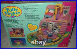 #10966 RARE NRFB Vintage Mattel Polly Pocket Lucy & Polly's Dream Cottage House