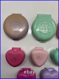 10-Vintage Polly Pockets Compacts Only (READ)