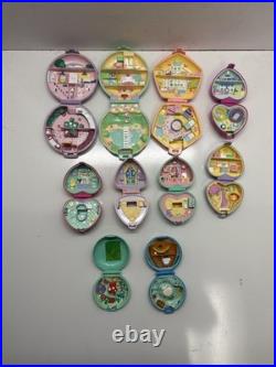 10-Vintage Polly Pockets Compacts Only (READ)