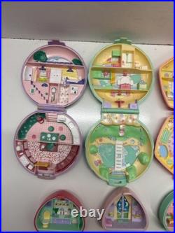 10-Vintage Polly Pockets Compacts Only (READ)
