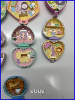 10-Vintage Polly Pockets Compacts Only (READ)