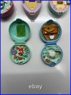 10-Vintage Polly Pockets Compacts Only (READ)