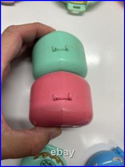 10-Vintage Polly Pockets Compacts Only (READ)