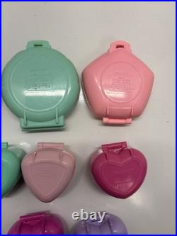 10-Vintage Polly Pockets Compacts Only (READ)