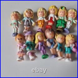 13x Vintage Polly Pocket Figures Joblot Bundle from 1989-1994