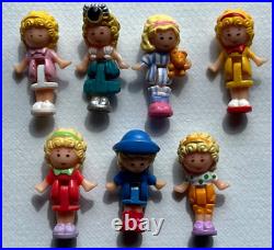 15 X Vintage Bluebird Polly Pocket Dolls Only Various Characters Years