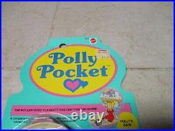 1989 Bluebird Polly Pocket Polly's Cafe COMPLETE Compact Playset VTG Toy Sealed