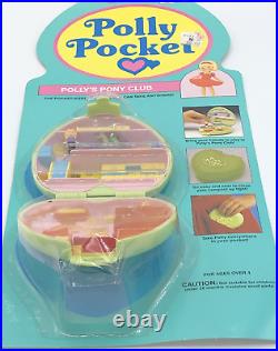 1989 Bluebird Polly Pocket Polly's Pony Club COMPLETE VTG Toy Sealed