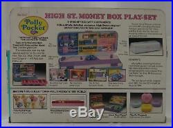 1989 Polly Pocket Vintage Hight St. Money Box Play-Set NEW OPENED