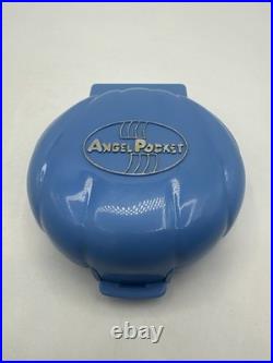 1989 Vintage Angel Pocket Polly's Cafe Polly Pocket Blue RARE COMPLETE