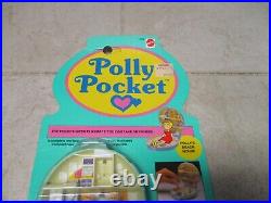 1989 Vintage Polly Pocket Bluebird Beach Party Compact COMPLETE MOC 5120 Sealed