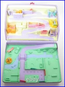 1989 Vintage Polly Pocket RARE Jewel Case with Dolls & Accessories COMPLETE
