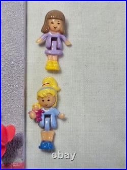 1990 1992 Polly Pocket Vintage Cozy Cottage Toy Shop School Stamper Bluebird lot