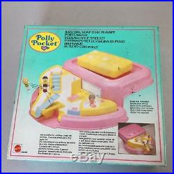 1990#VINTAGE Polly Pocket Bathtime Soap Dish Playset Rare Pink Varation#NIB