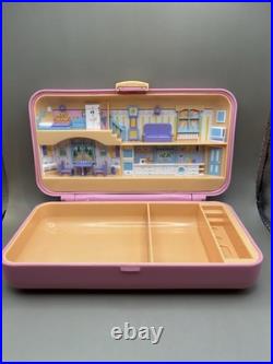 1990 VTG Polly Pocket Pretty Hair Set Complete Rare Bluebird Compact