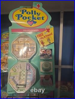 1990 Vintage Polly Pocket Polly's School. New In Packaging 1990 Vintage Polly Pocket Polly's School. New In Packaging