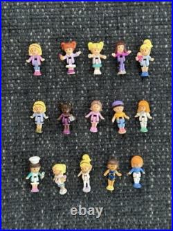1990's Vintage Bluebird Toys Polly Pocket Figures Lot Of 15 Bundle #2 1990's Vintage Bluebird Toys Polly Pocket Figures Lot Of 15 Bundle #2