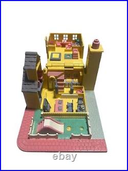 1990s Galoob My Pretty Dollhouse Castle, Schoolhouse, Furniture Rooms Figures