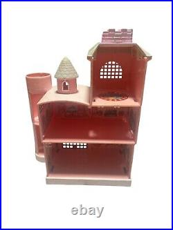 1990s Galoob My Pretty Dollhouse Castle, Schoolhouse, Furniture Rooms Figures