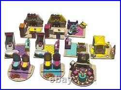 1990s Galoob My Pretty Dollhouse Castle, Schoolhouse, Furniture Rooms Figures