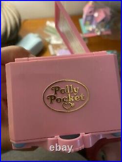 1991 Fun Time Clock Vintage Polly Pocket Complete