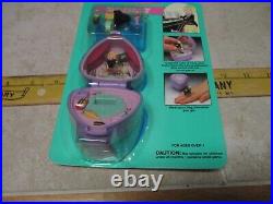 1991 Mattel Polly Pocket Polly's Grand Piano Ring And Case Vintage Sealed
