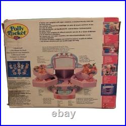 1991 Polly Pocket Vintage PRETTY ME PULLOUT BEAUTY CASE NEW RARE NIB