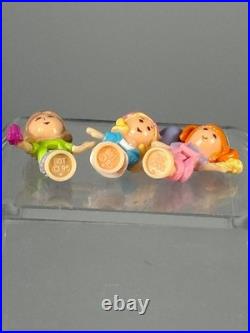 1992 Polly Pocket Bluebird Partytime Stamper Playset Complete All Original