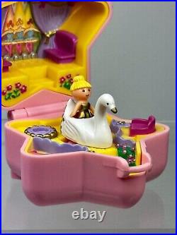 1992 Polly Pocket Bluebird Tiny Ballerina Ring & Ring Case Complete-Original