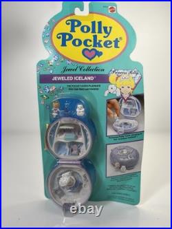 1992 Polly Pocket Jeweled Iceland Jewel Collection Mattel Brand New Sealed