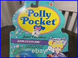 1992 Polly Pocket Jeweled Iceland Jewel Collection Mattel Brand New Sealed