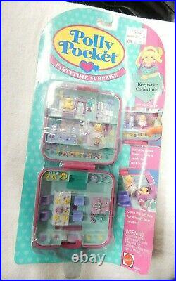 1992 Polly Pocket NEW Partytime Surprise VINTAGE RARE Unopened Bluebird Toys NOS