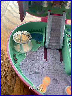 1992 Polly Pocket Starlight Castle BlueBird Vintage Complete + 5 Figures, Works