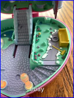 1992 Polly Pocket Starlight Castle BlueBird Vintage Complete + 5 Figures, Works