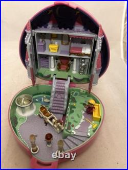 1992 Vintage Bluebird Polly Pocket Starlight Castle Lights Up Compact Full Set