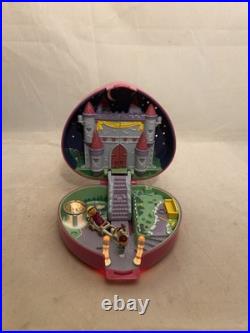 1992 Vintage Bluebird Polly Pocket Starlight Castle Lights Up Compact Full Set