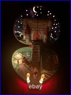 1992 Vintage Bluebird Polly Pocket Starlight Castle Lights Up Compact Full Set