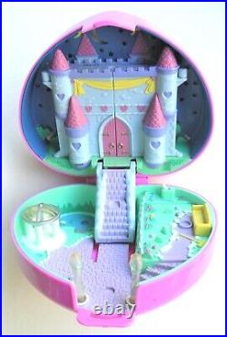 1992 Vintage Polly Pocket Starlight Castle 100% Complete Lights Work VGC
