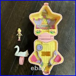 1992 Vintage Polly Pocket Tiny Ballerina complete with Swan Ring Bluebird Toys
