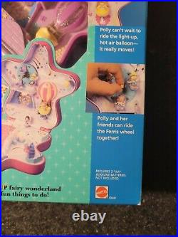 1993 Bluebird Polly Pocket Fairy Light Wonderland Compact with Box OPENED BOX M9