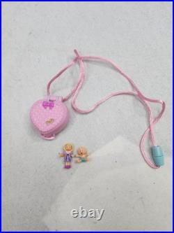 1993 Polly Pocket Baby & Ducky Locket Complete Vintage Bluebird