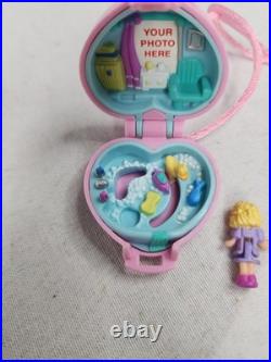 1993 Polly Pocket Baby & Ducky Locket Complete Vintage Bluebird