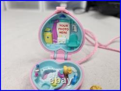 1993 Polly Pocket Baby & Ducky Locket Complete Vintage Bluebird