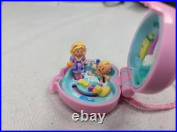 1993 Polly Pocket Baby & Ducky Locket Complete Vintage Bluebird